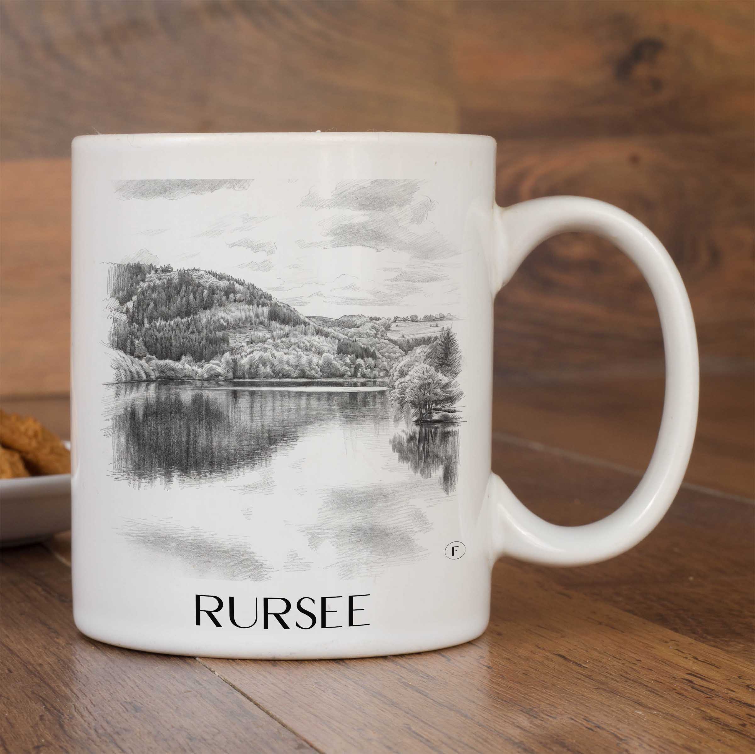 rursee-eifel-deutschland-kaffeebecher-bleistift-zeichnung-drawing