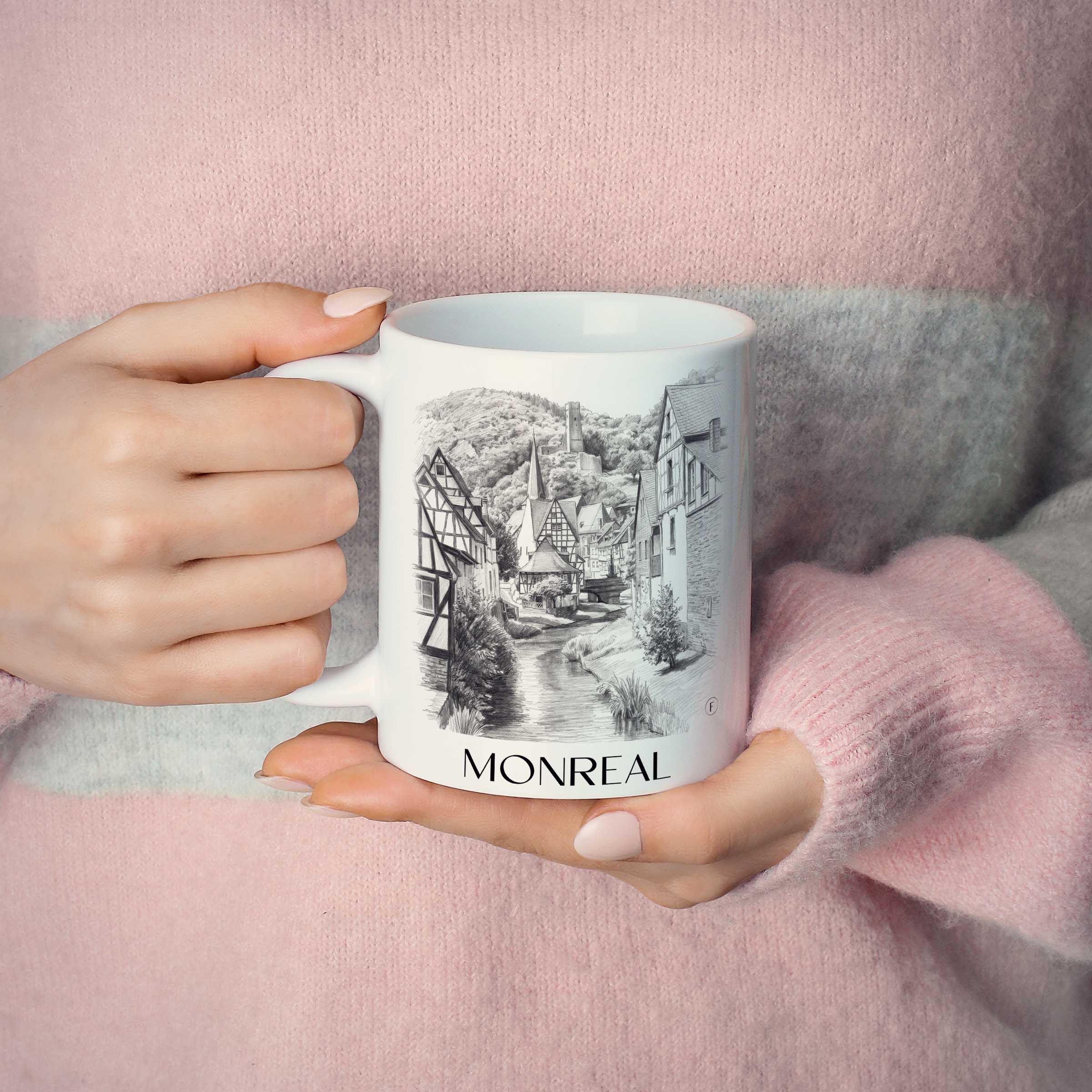 monreal-eifel-deutschland-kaffeebecher-bleistift-zeichnung-drawing