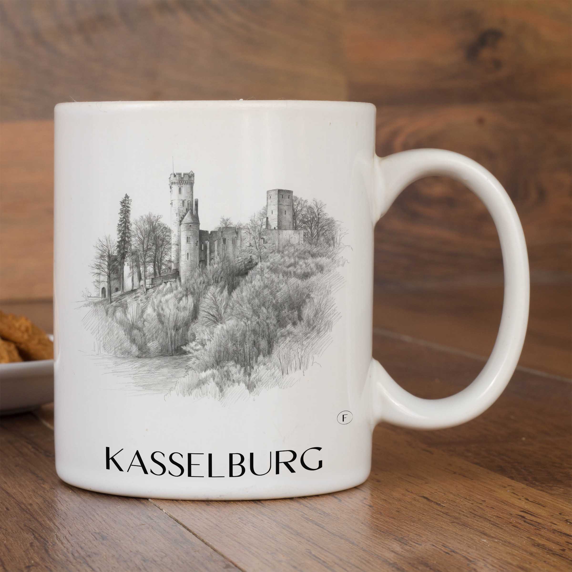 kasselburg-eifel-deutschland-kaffeebecher-bleistift-zeichnung-drawing