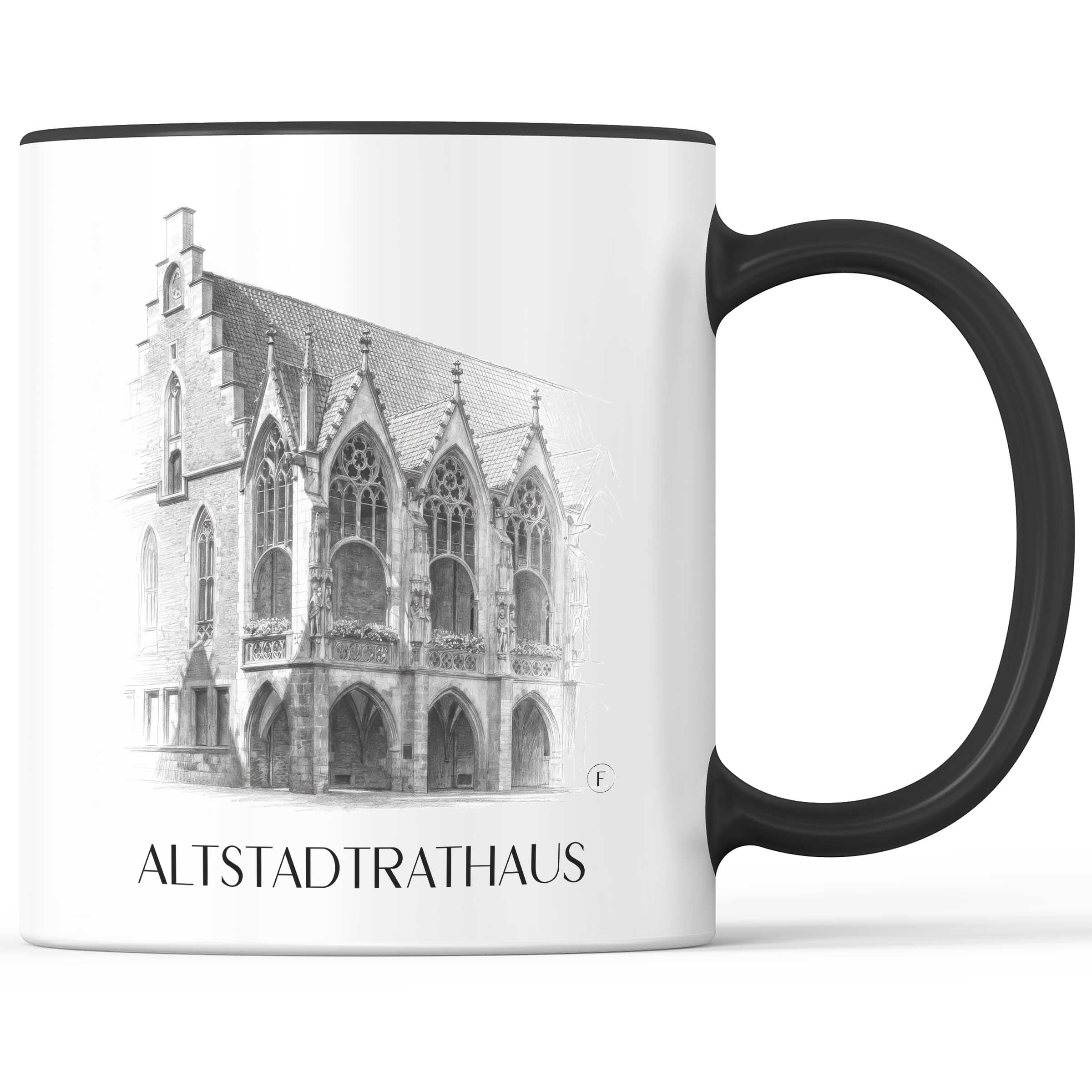 altstadtrathaus-braunschweig-deutschland-kaffeebecher-bleistift-zeichnung-drawing