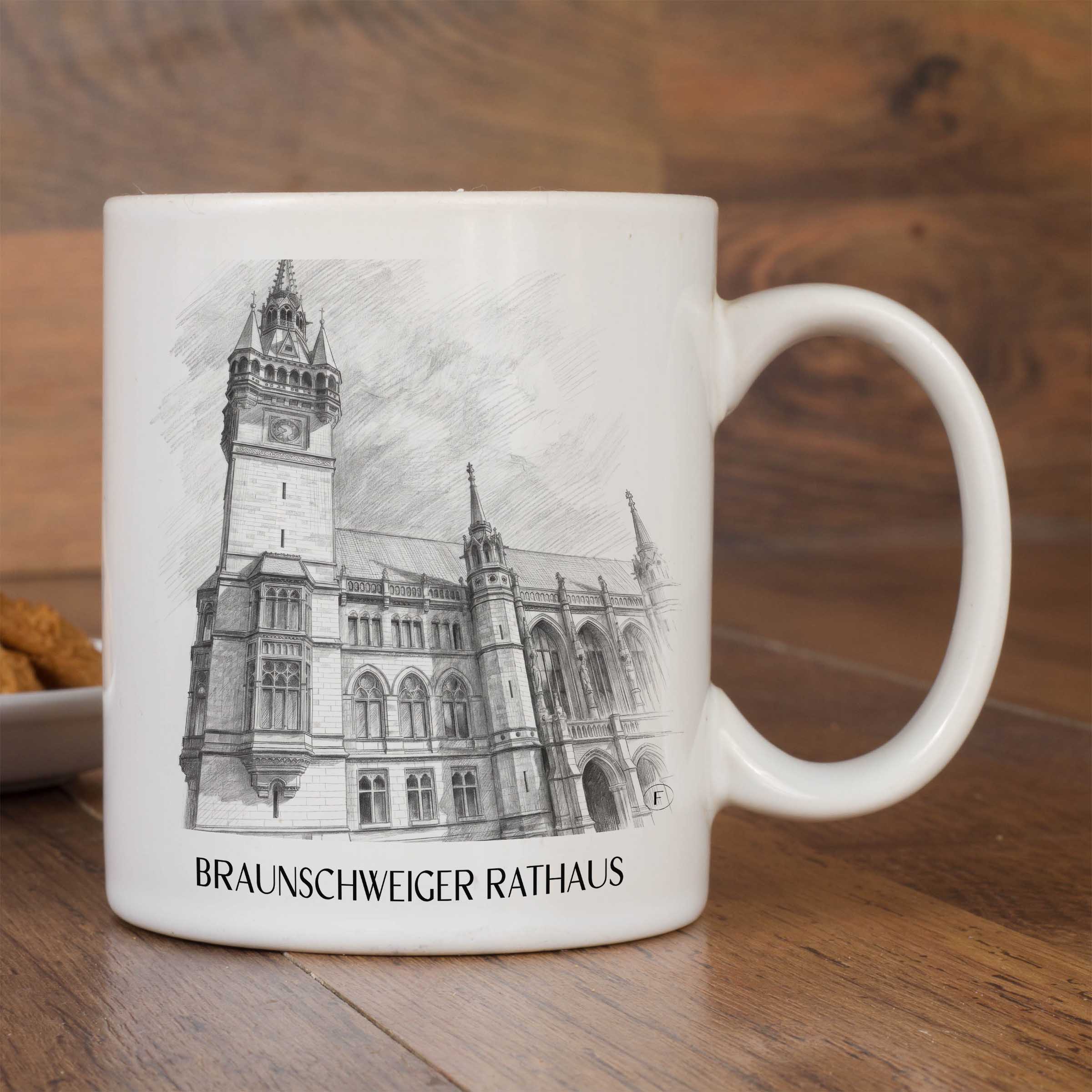 rathaus-braunschweig-deutschland-kaffeebecher-bleistift-zeichnung-drawing