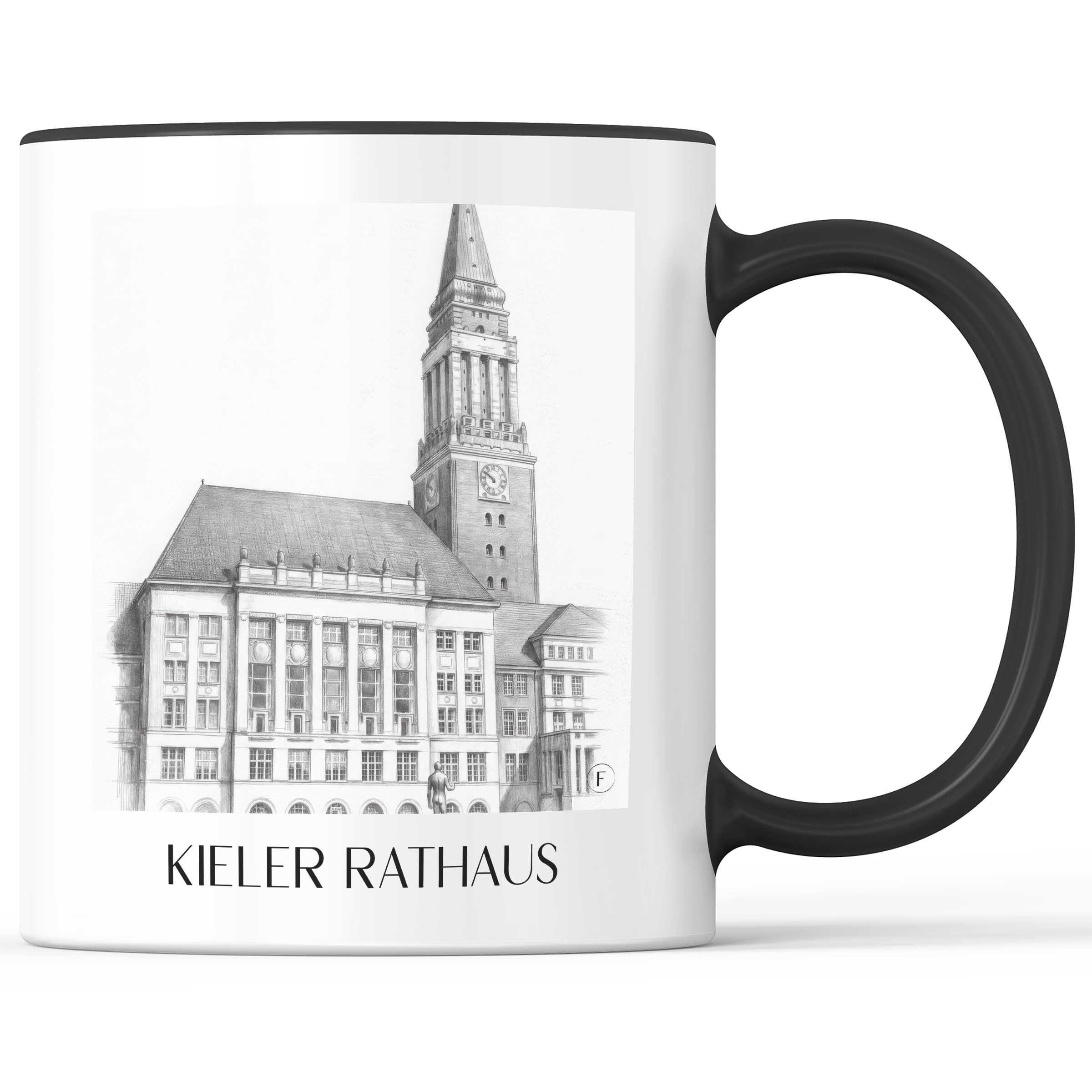 rathaus-kiel-deutschland-kaffeebecher-bleistift-zeichnung-drawing