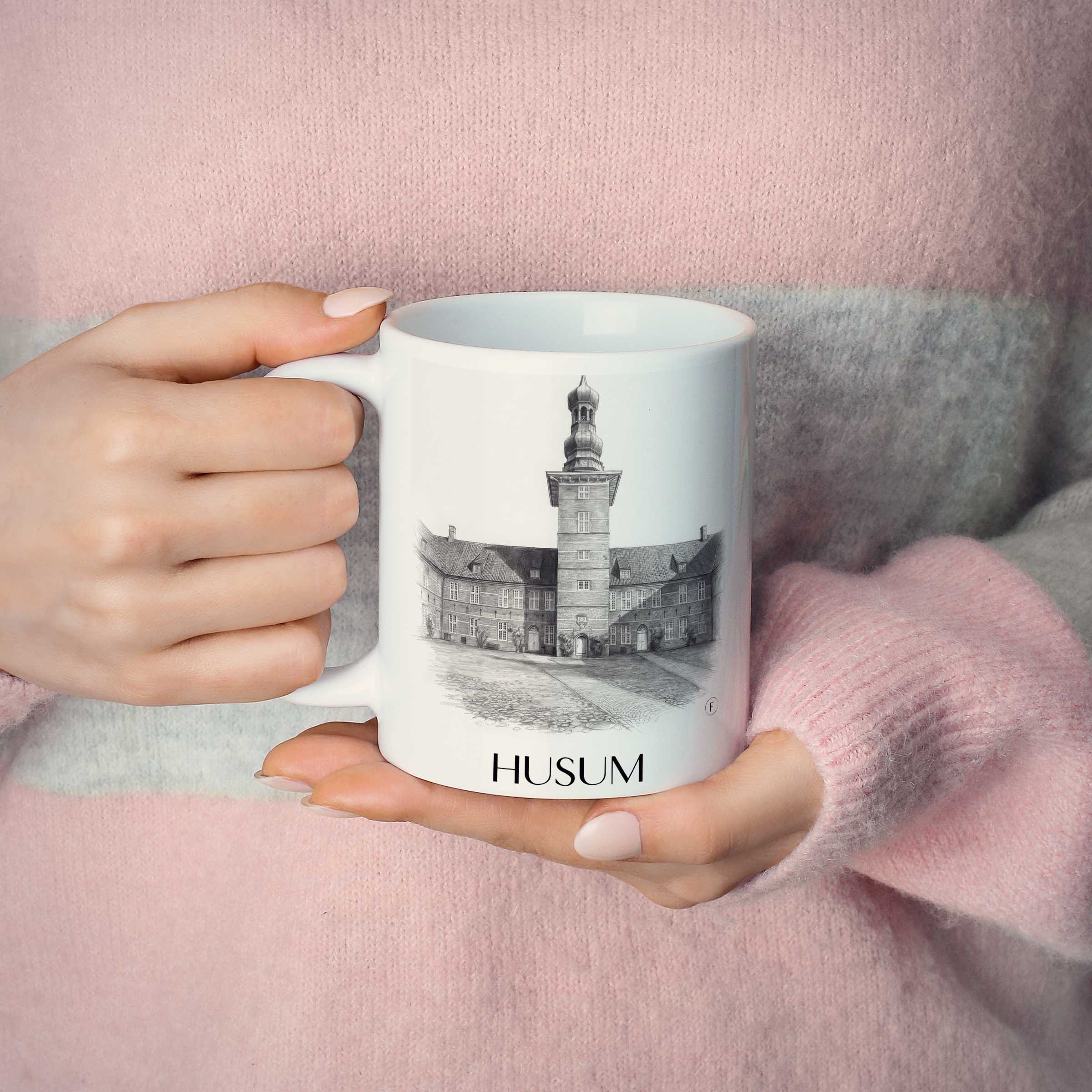 husum-schleswig-deutschland-kaffeebecher-bleistift-zeichnung-drawing