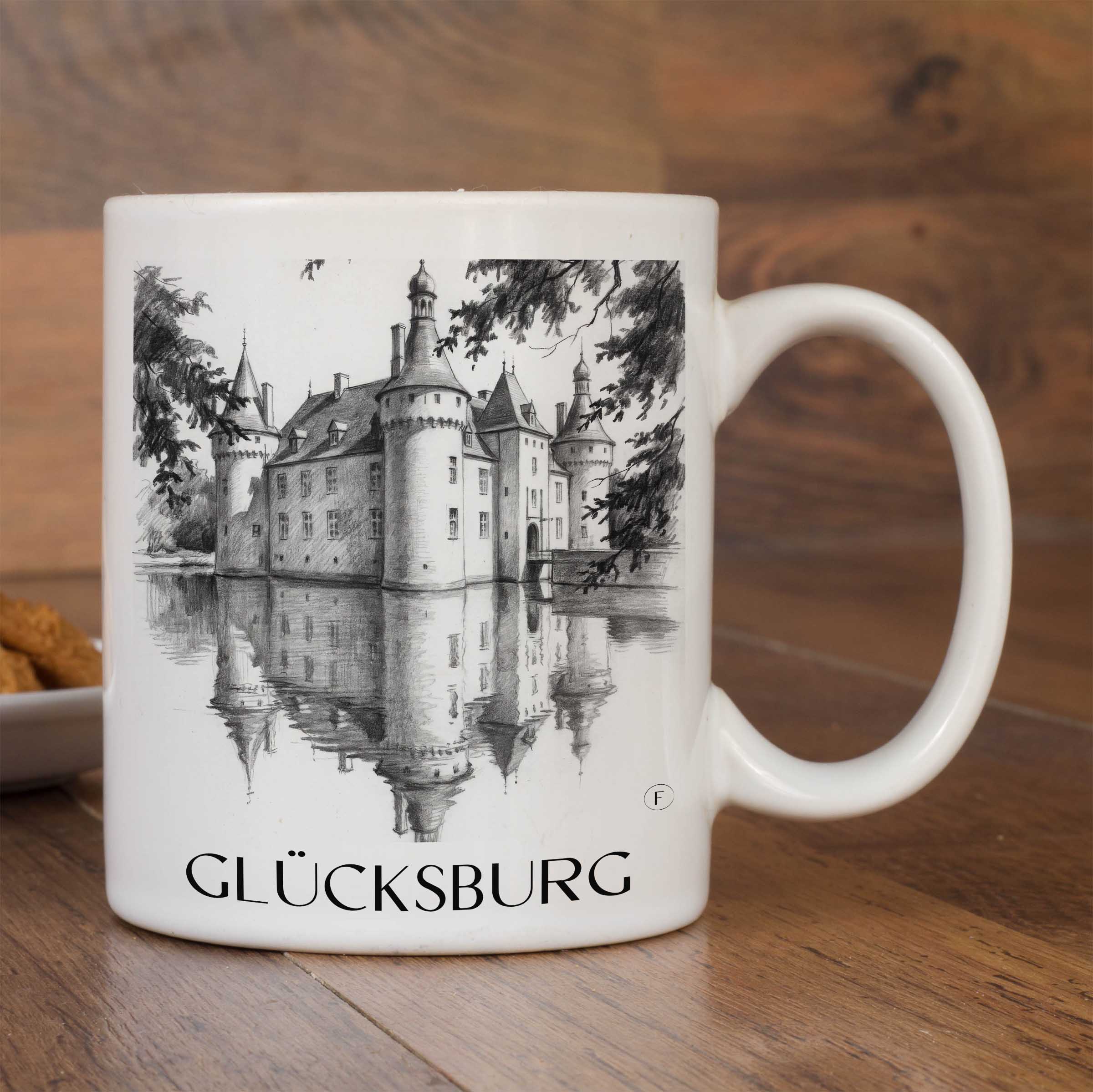 glücksburg-schleswig-deutschland-kaffeebecher-bleistift-zeichnung-drawing