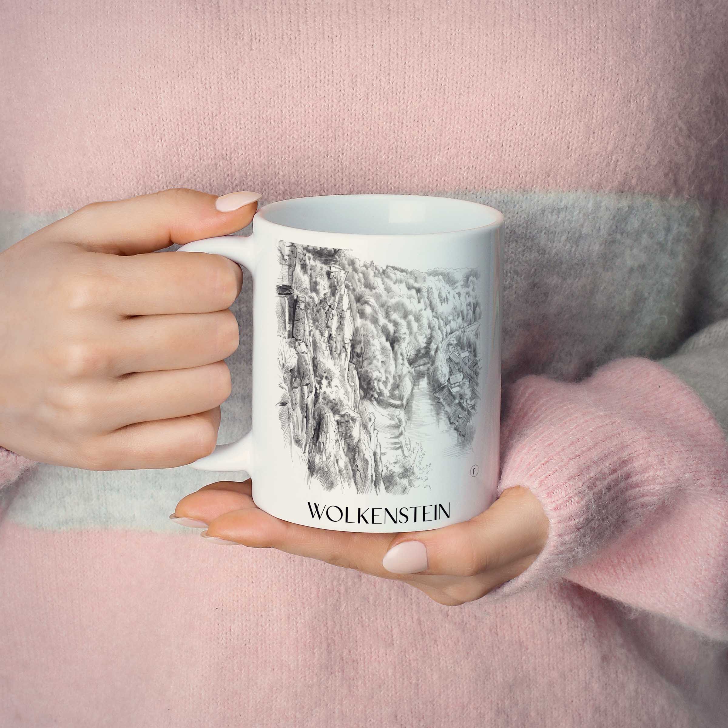 wolkenstein-erzgebirge-deutschland-kaffeebecher-bleistift-zeichnung-drawing