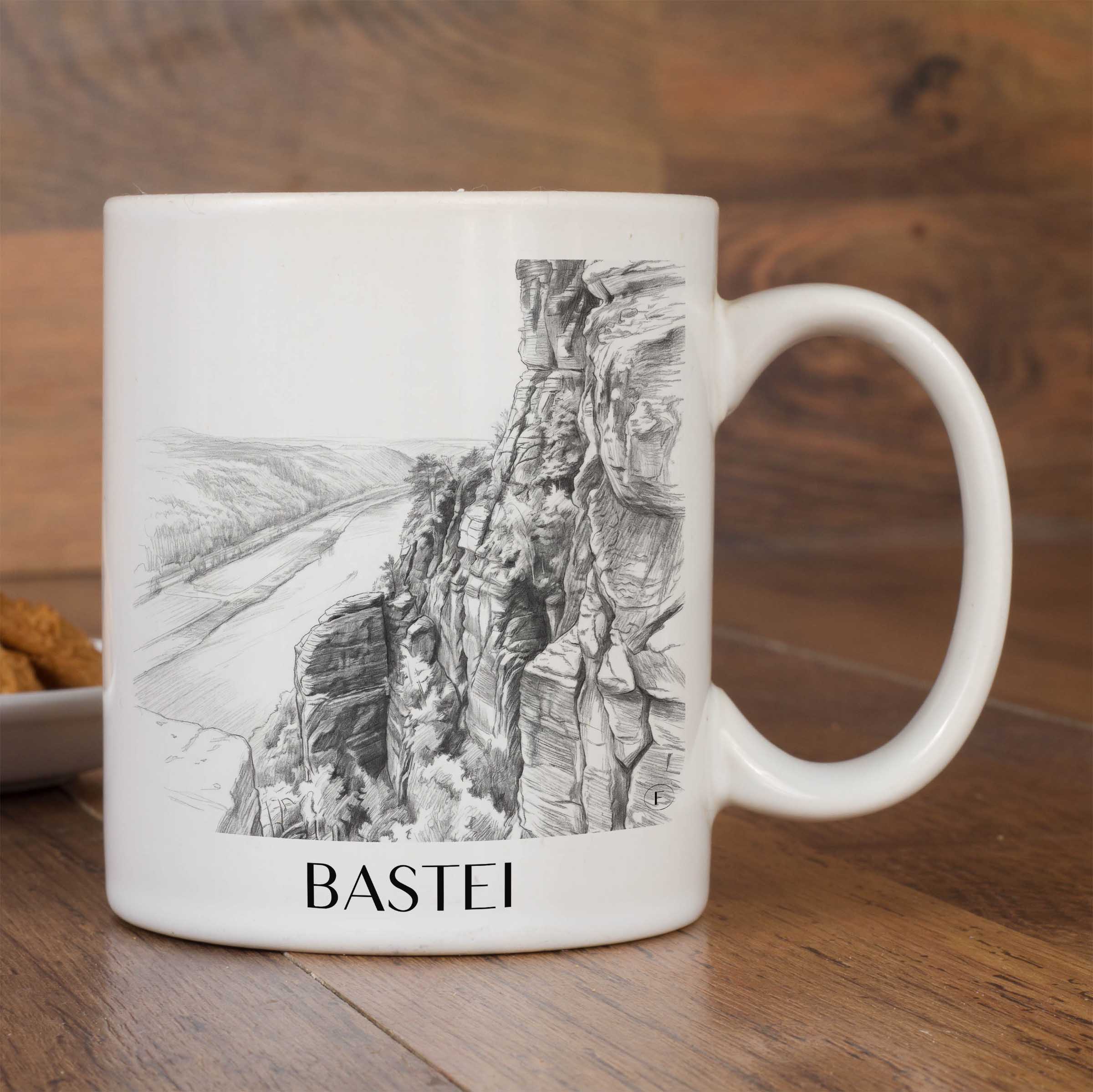 bastei-sächsische-schweiz-deutschland-kaffeebecher-bleistift-zeichnung-drawing