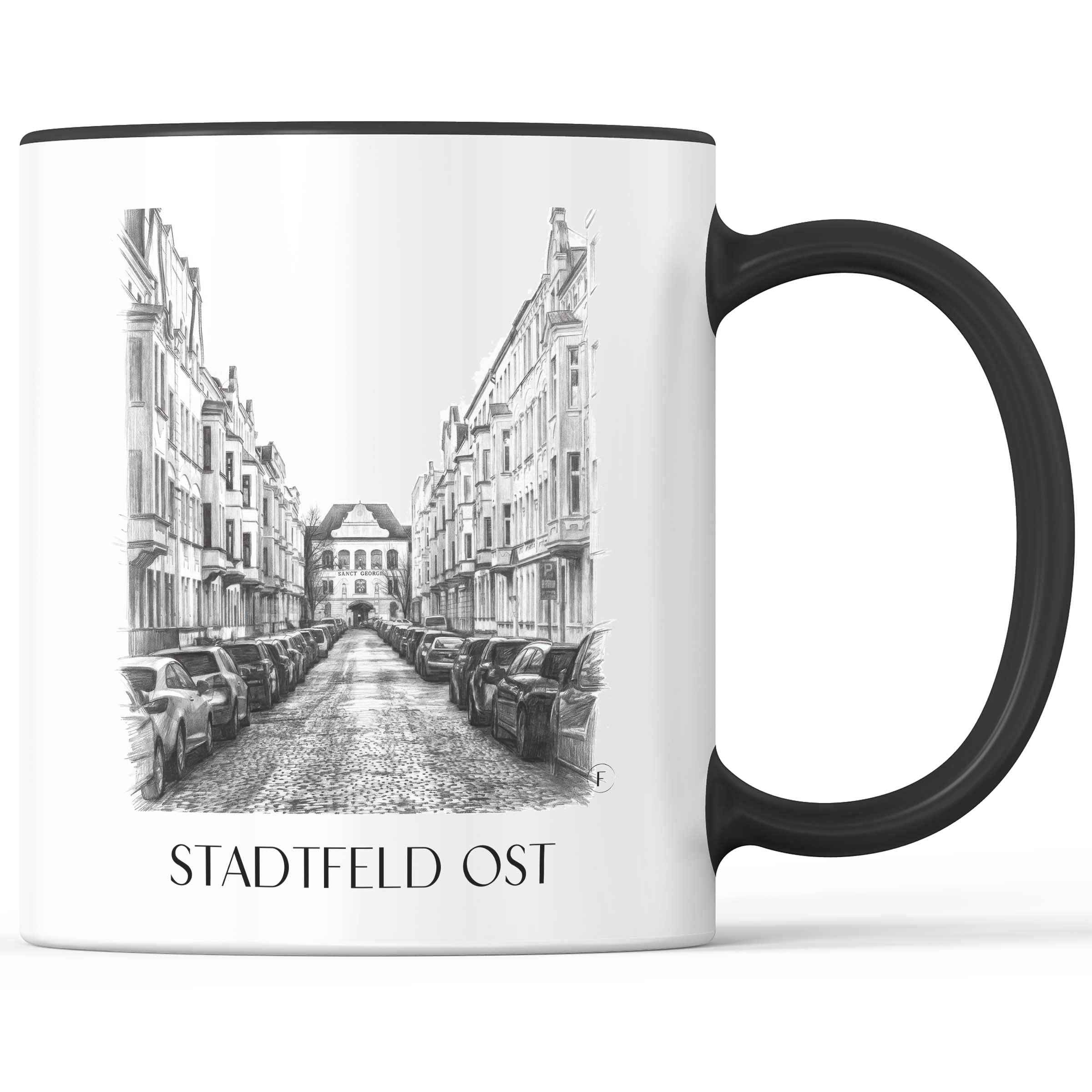 stadtfeld-ost-magdeburg-deutschland-kaffeebecher-bleistift-zeichnung-drawing