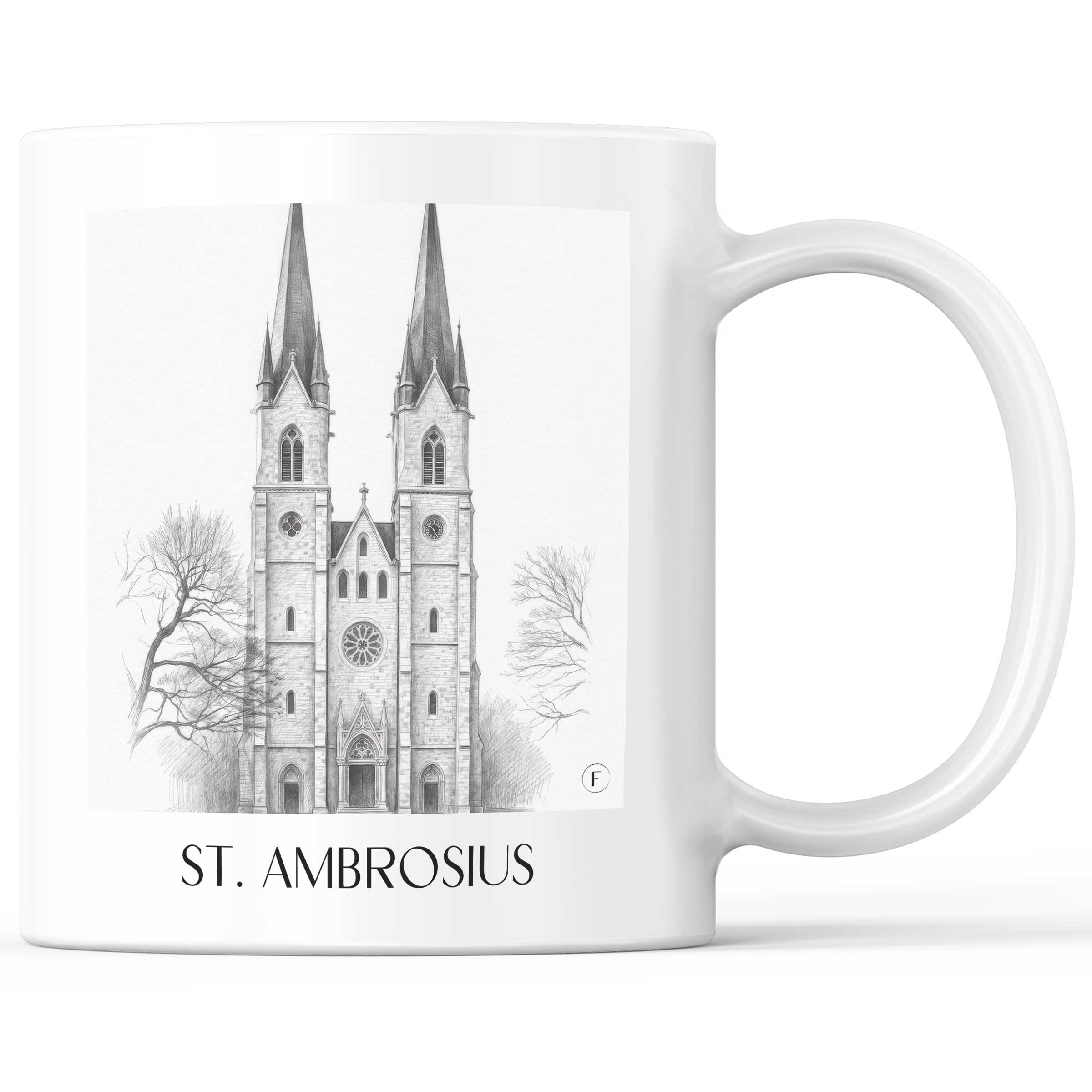 st.-ambrosius-magdeburg-deutschland-kaffeebecher-bleistift-zeichnung-drawing
