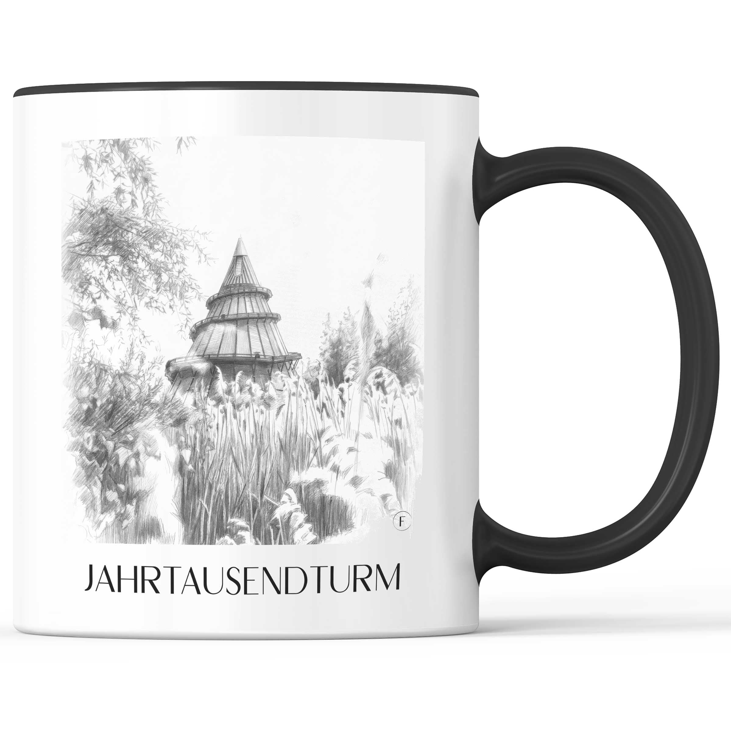 jahrtausendturm-magdeburg-deutschland-kaffeebecher-bleistift-zeichnung-drawing