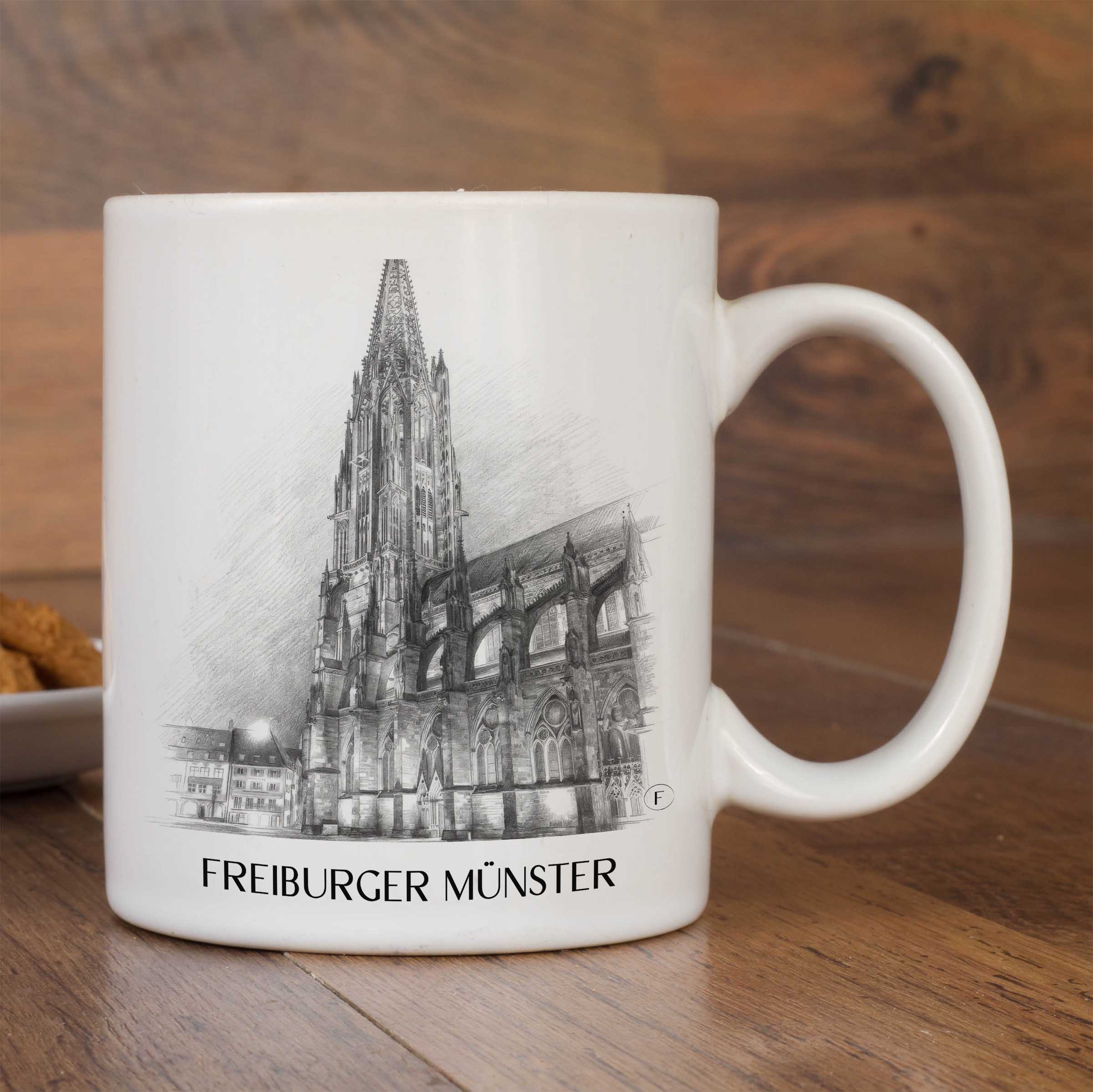 freiburger-münster-schwarzwald-deutschland-kaffeebecher-bleistift-zeichnung-drawing