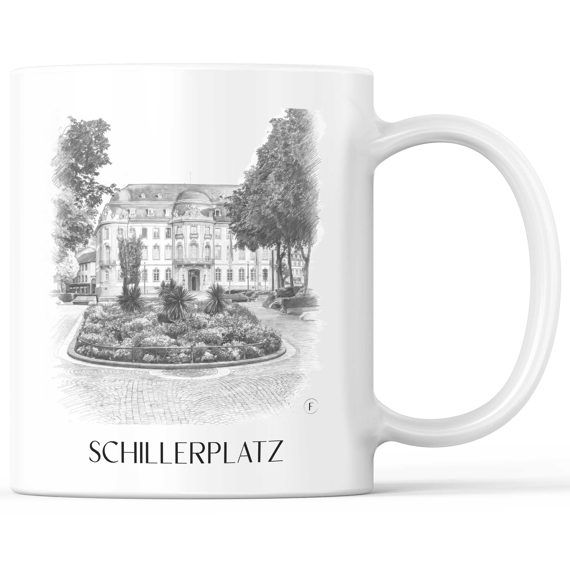 schillerplatz-mainz-deutschland-kaffeebecher-bleistift-zeichnung-drawing