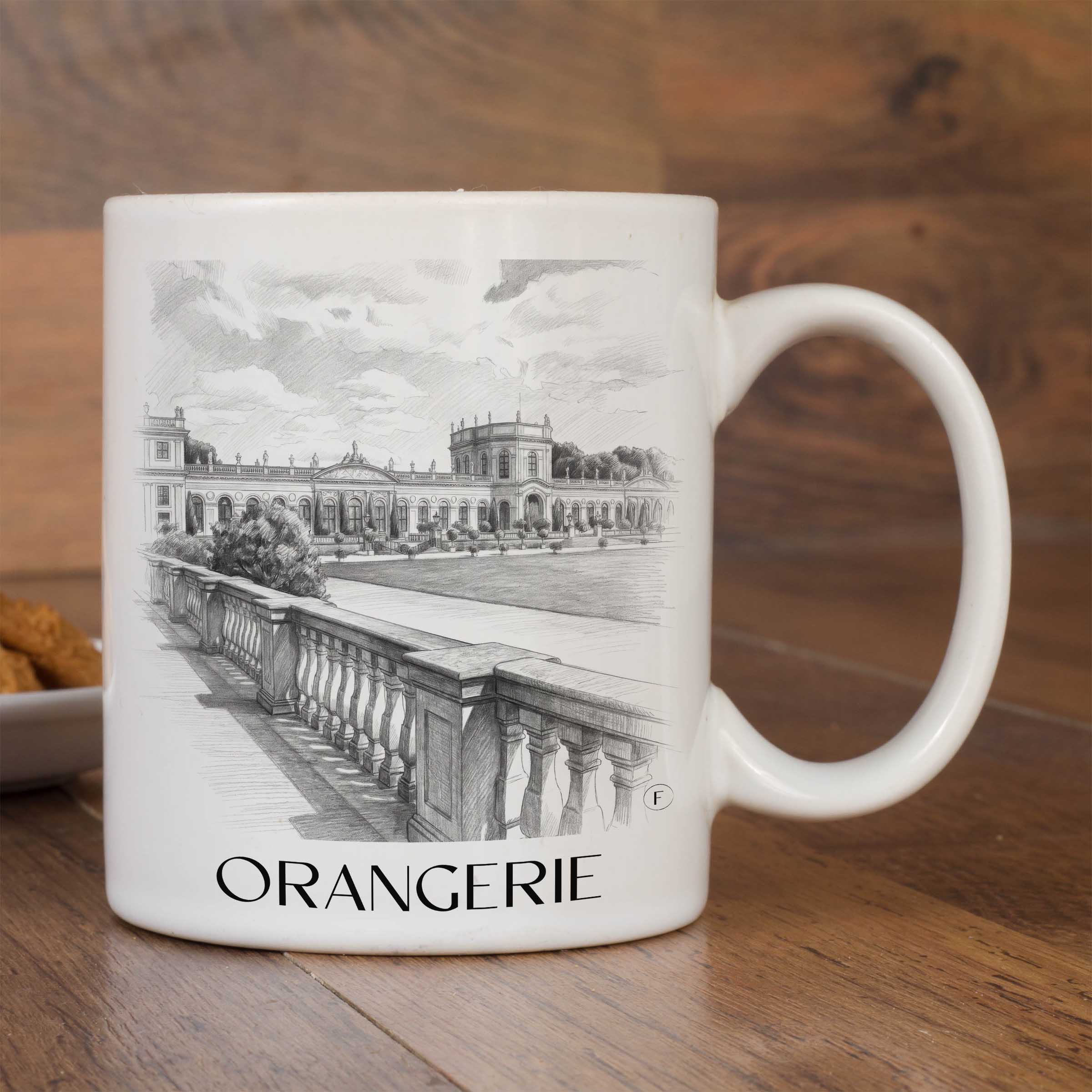 orangerie-kassel-deutschland-kaffeebecher-bleistift-zeichnung-drawing