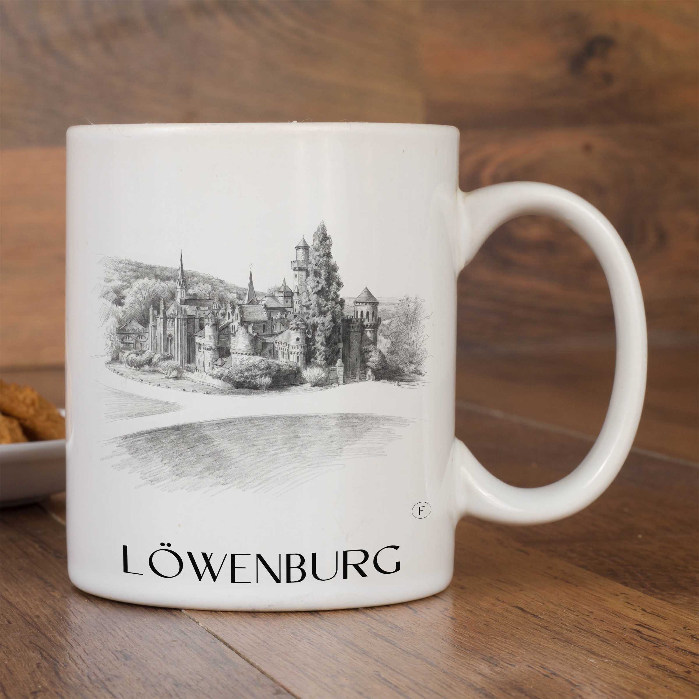 löwenburg-kassel-deutschland-kaffeebecher-bleistift-zeichnung-drawing