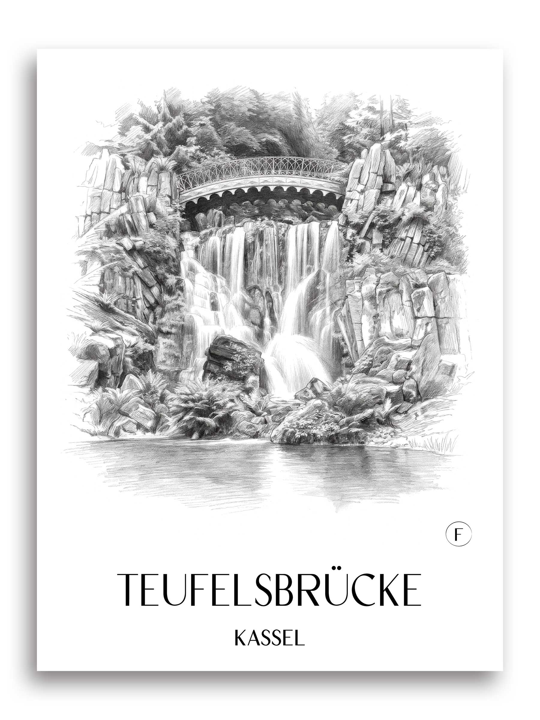 teufelsbrücke-kassel-deutschland-poster-bleistift-zeichnung-drawing