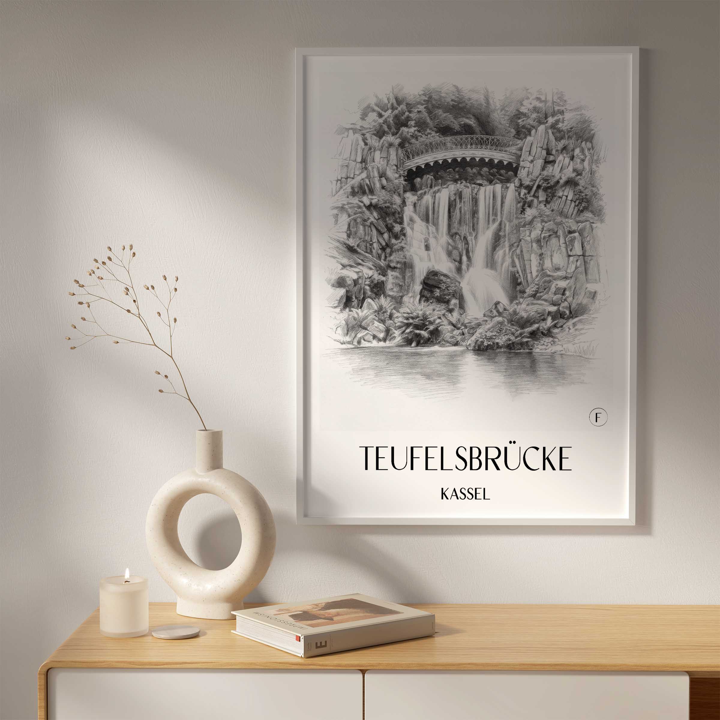 teufelsbrücke-kassel-deutschland-poster-bleistift-zeichnung-drawing