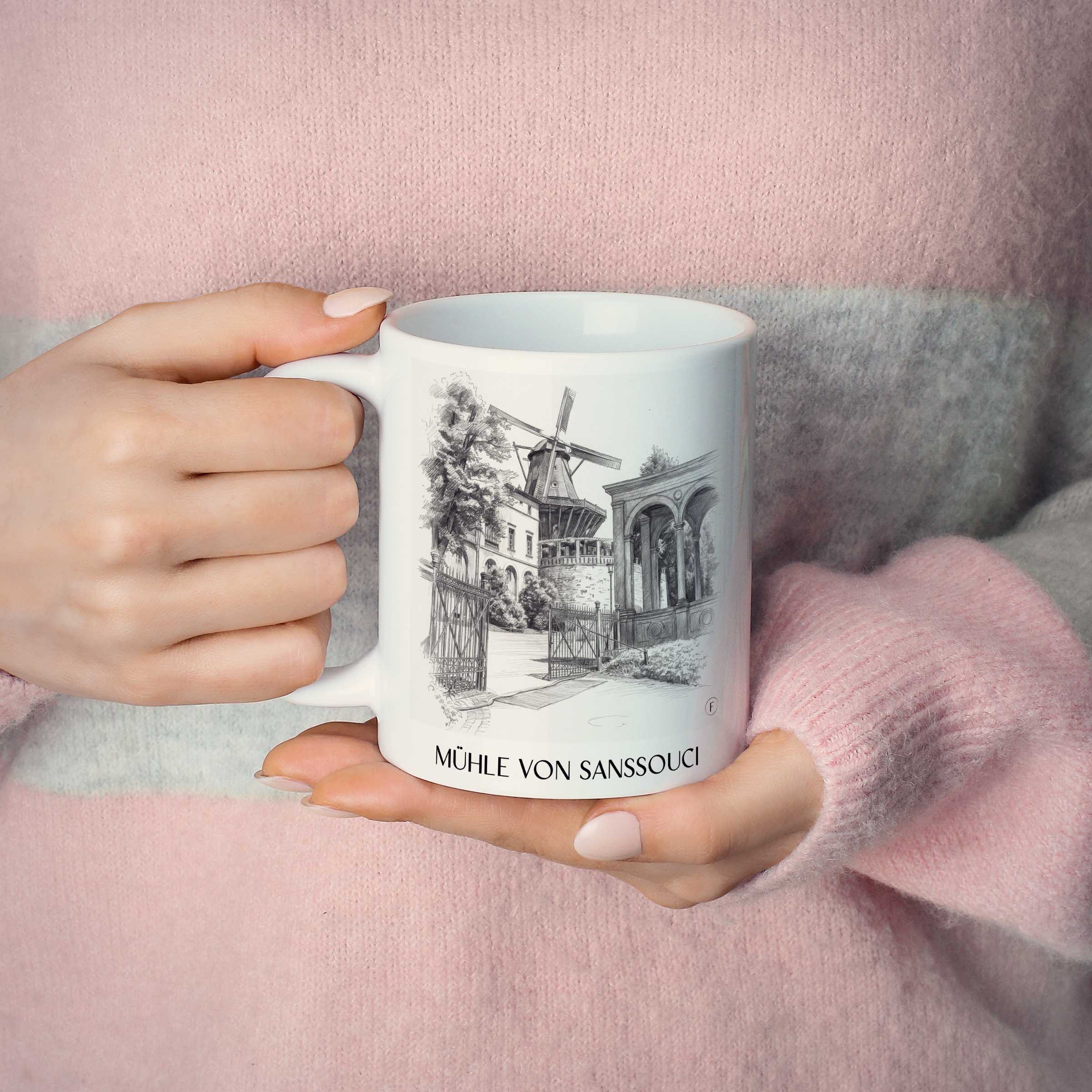 mühle-von-sanssouci-potsdam-deutschland-kaffeebecher-bleistift-zeichnung-drawing