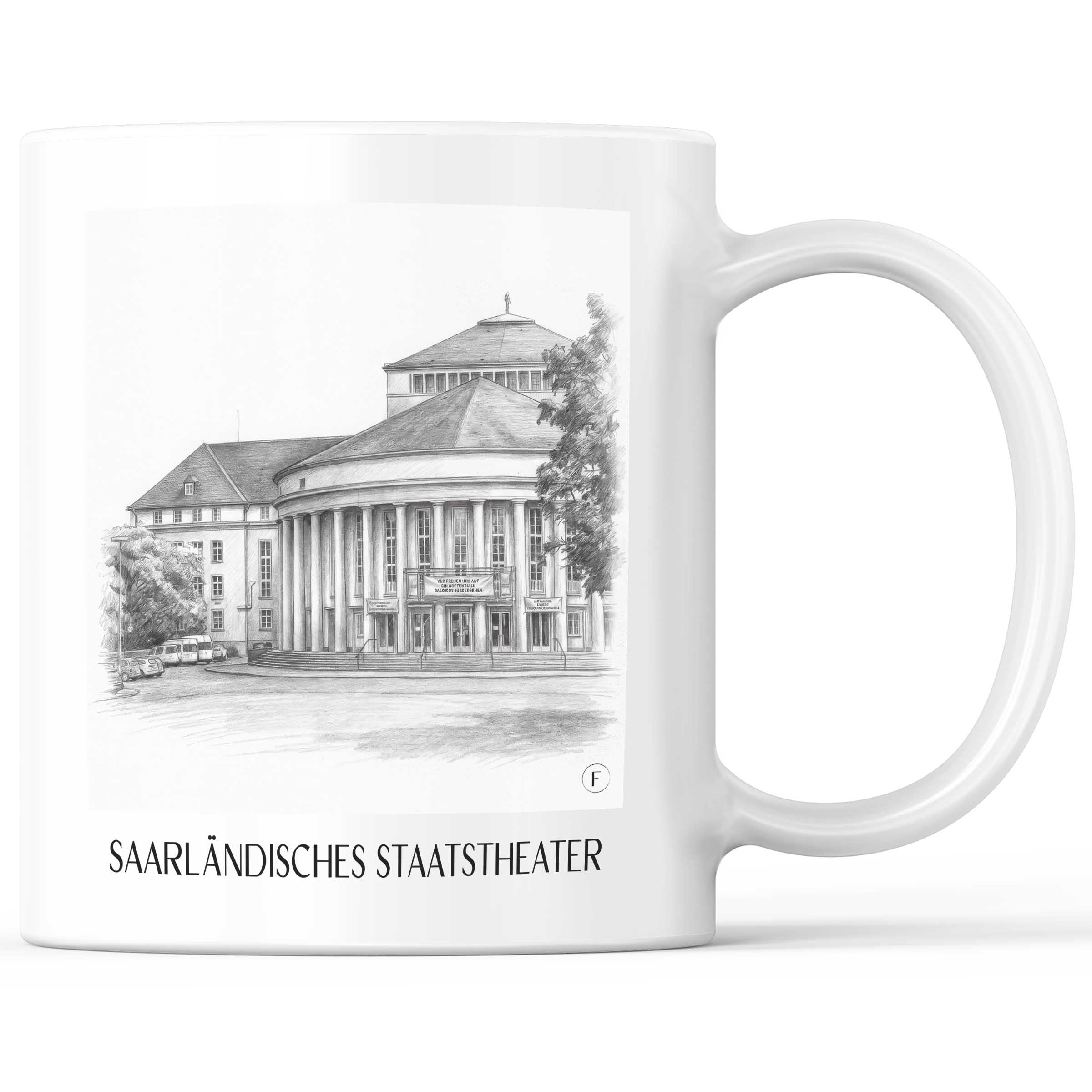 saarländisches-staatstheater-saarbrücken-deutschland-kaffeebecher-bleistift-zeichnung-drawing