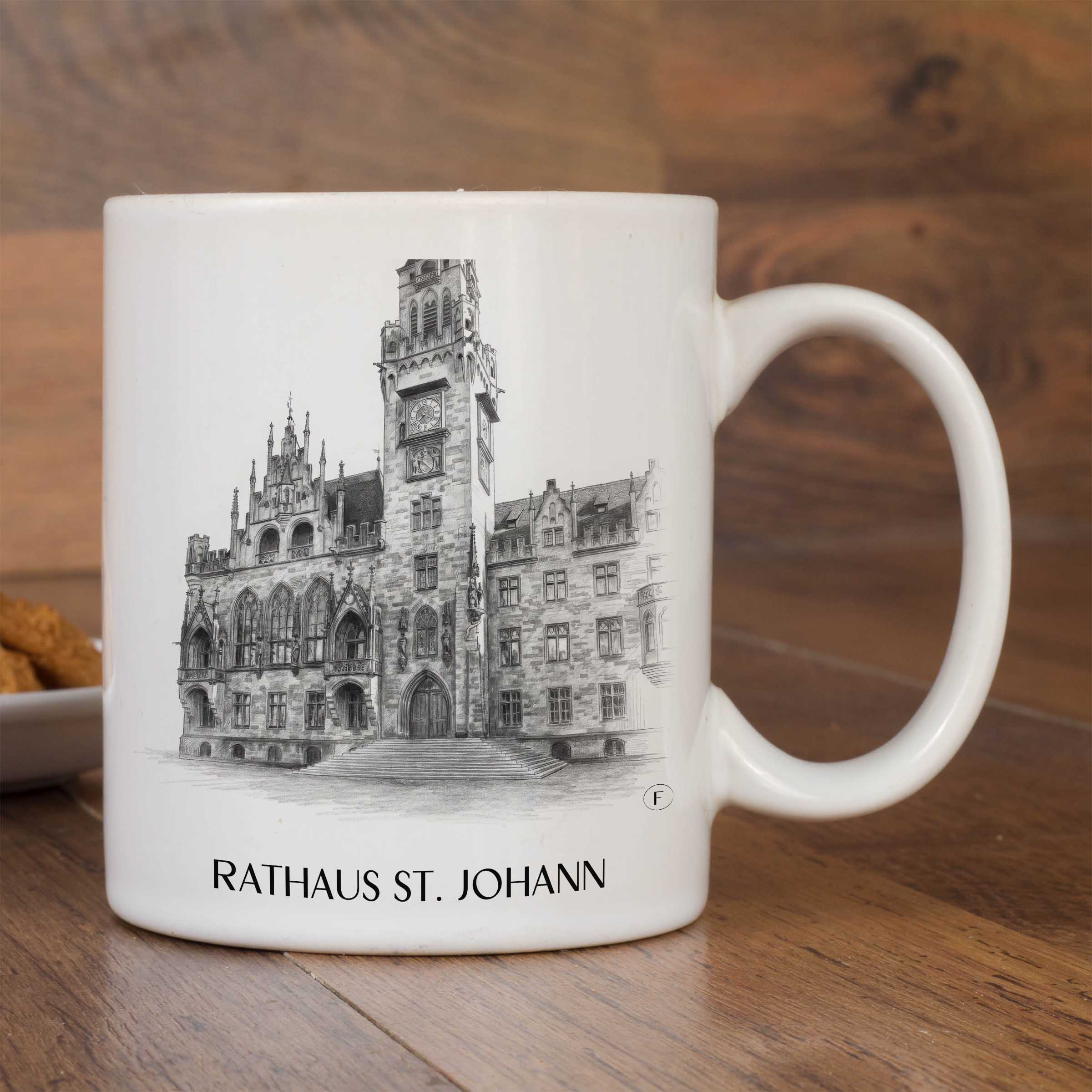 rathaus-st.-johann-saarbrücken-deutschland-kaffeebecher-bleistift-zeichnung-drawing