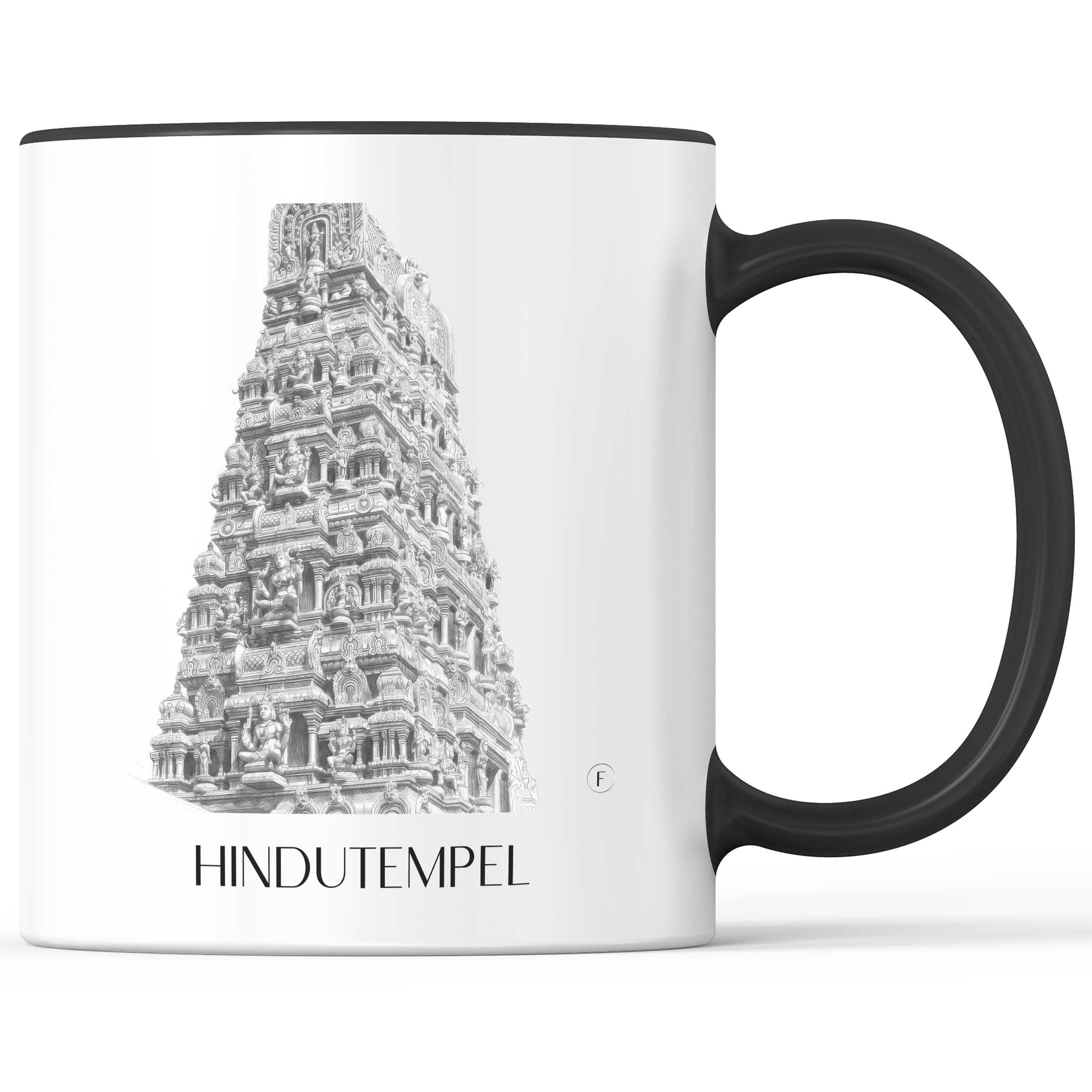 hindutempel-hamm-deutschland-kaffeebecher-bleistift-zeichnung-drawing