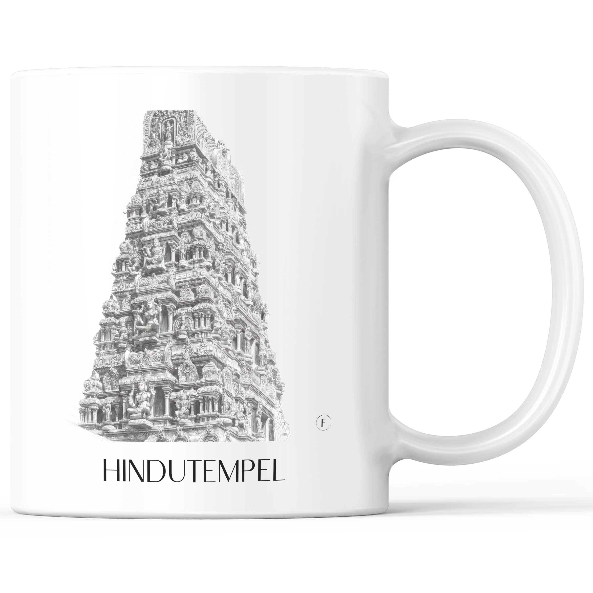 hindutempel-hamm-deutschland-kaffeebecher-bleistift-zeichnung-drawing