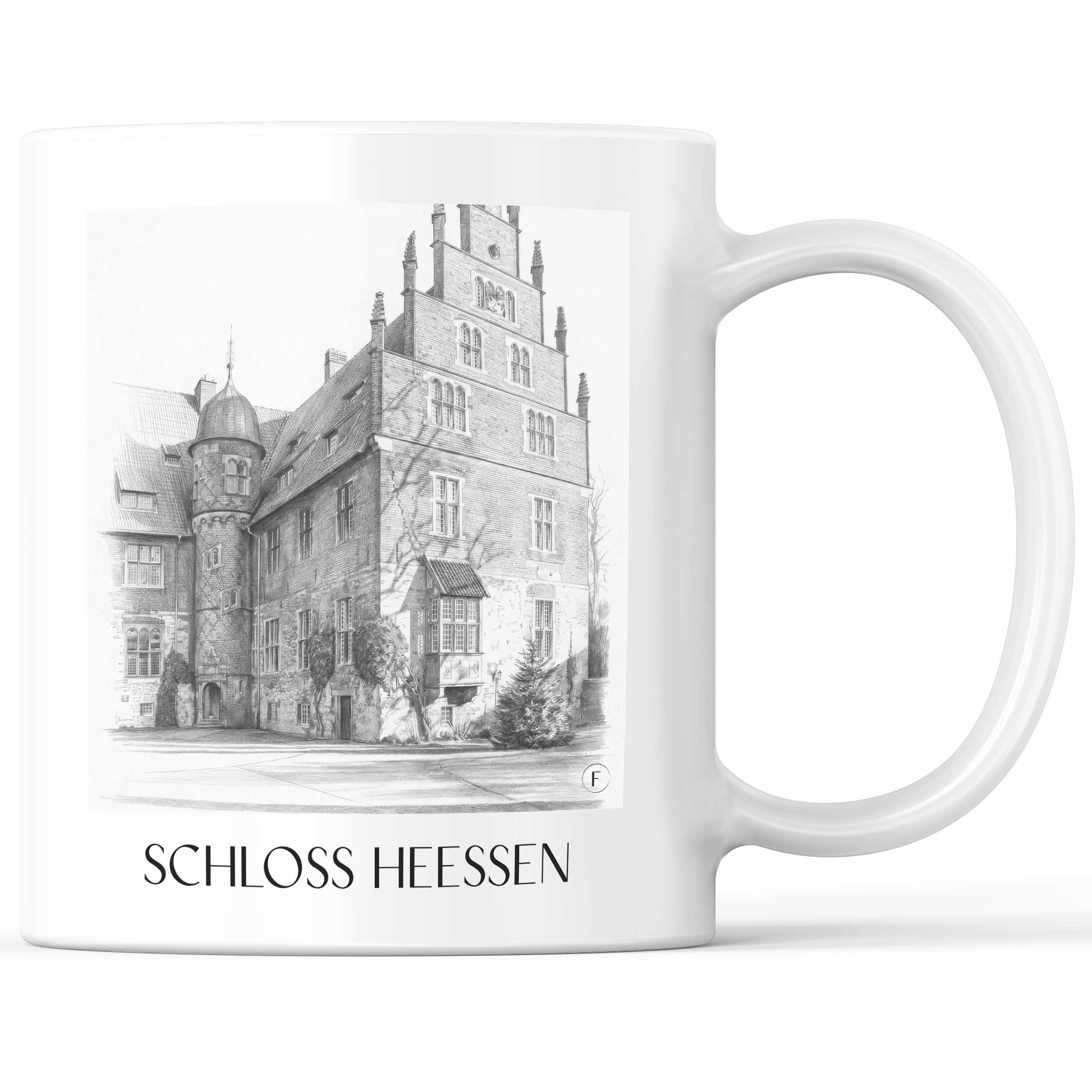 schloss-heessen-hamm-deutschland-kaffeebecher-bleistift-zeichnung-drawing