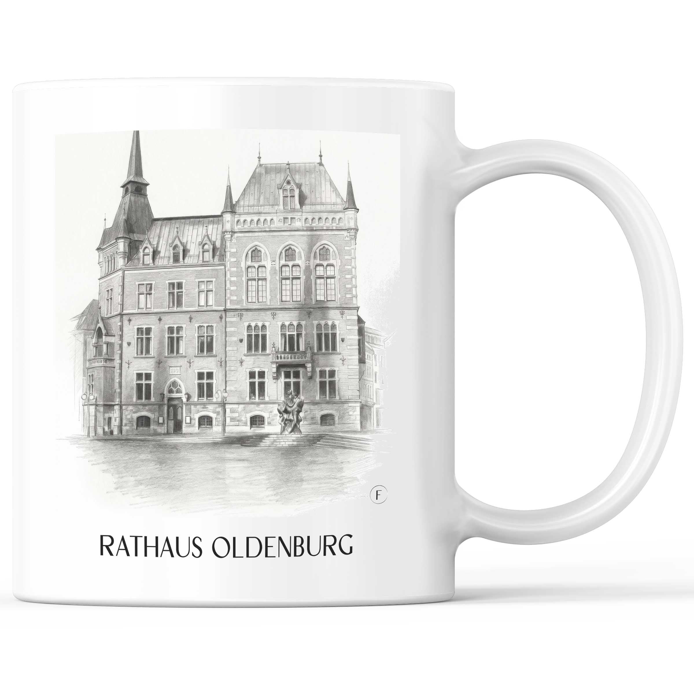 rathaus-oldenburg-deutschland-kaffeebecher-bleistift-zeichnung-drawing