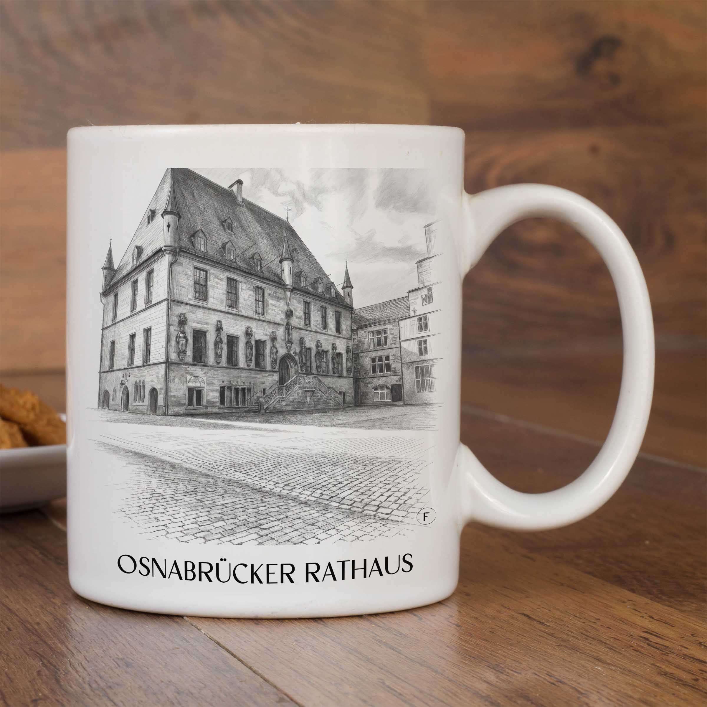rathaus-osnabrück-deutschland-kaffeebecher-bleistift-zeichnung-drawing