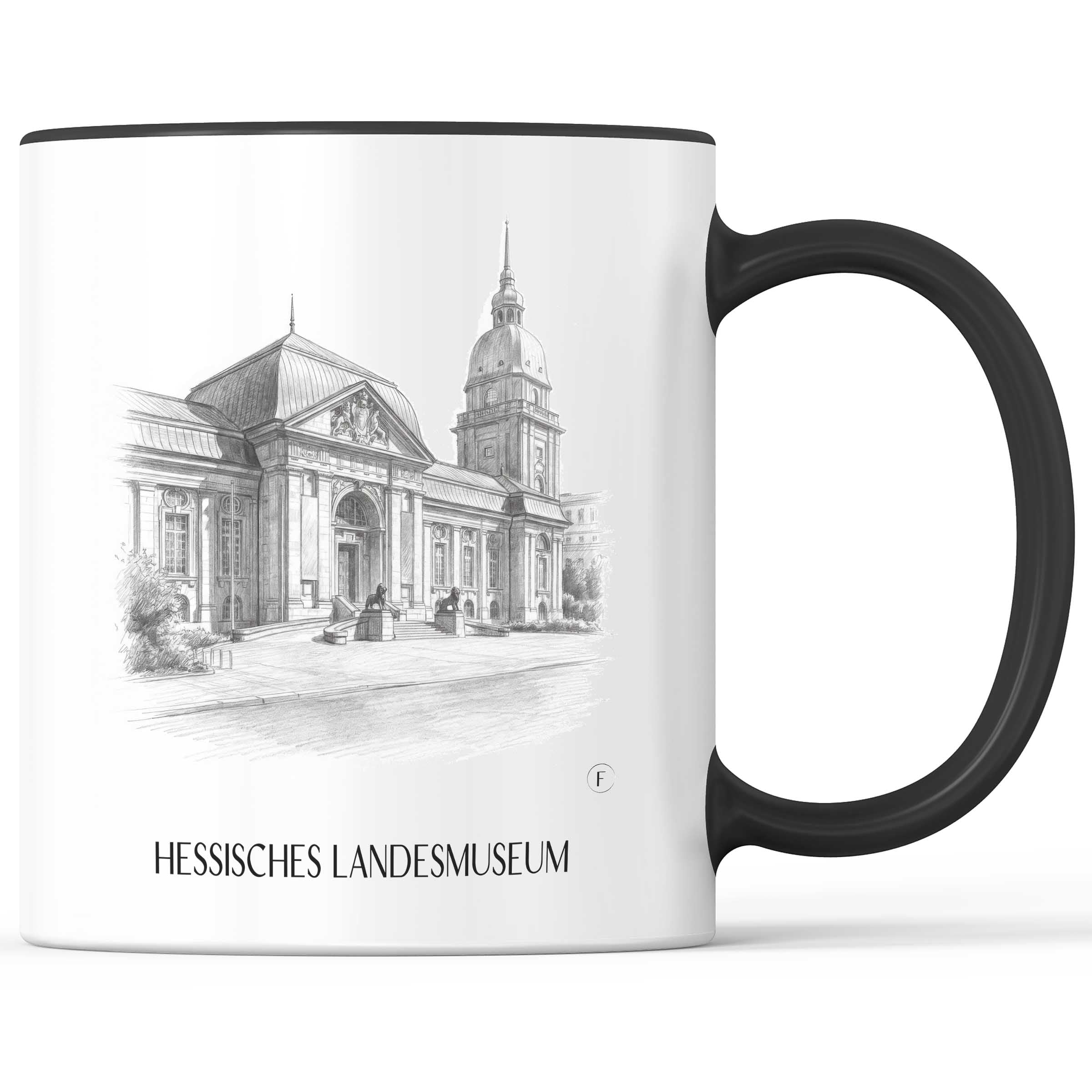 hessisches-landesmuseum-darmstadt-deutschland-kaffeebecher-bleistift-zeichnung-drawing