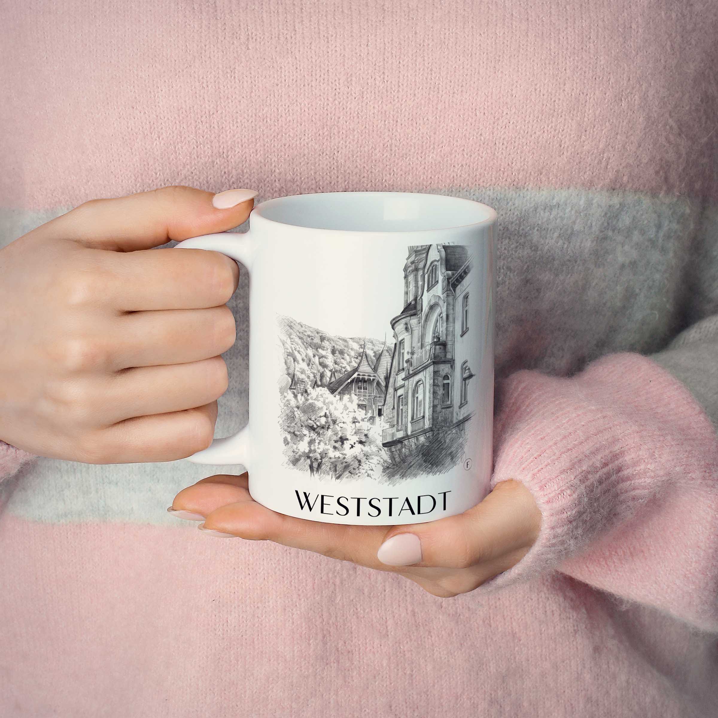 weststadt-heidelberg-deutschland-kaffeebecher-bleistift-zeichnung-drawing