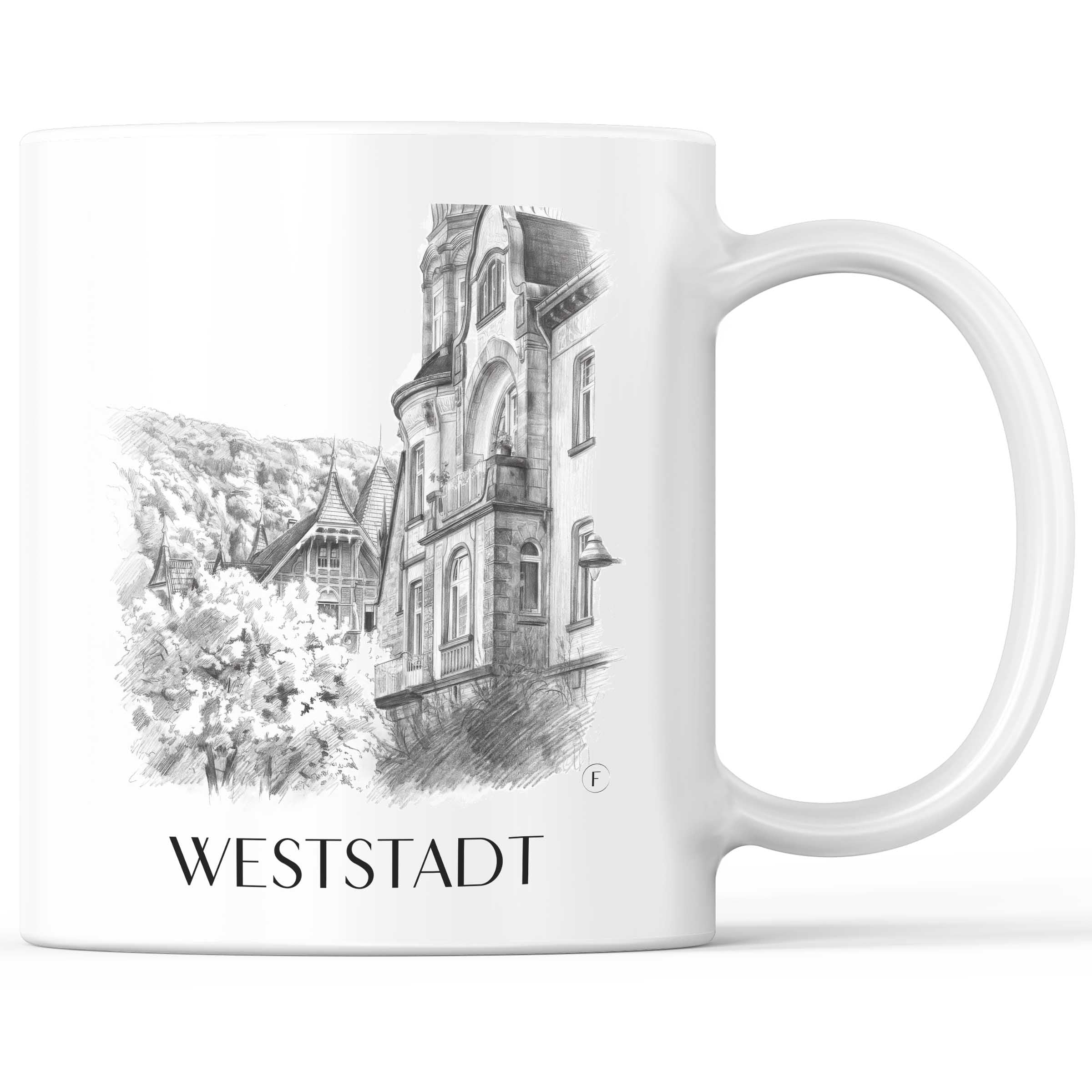 weststadt-heidelberg-deutschland-kaffeebecher-bleistift-zeichnung-drawing