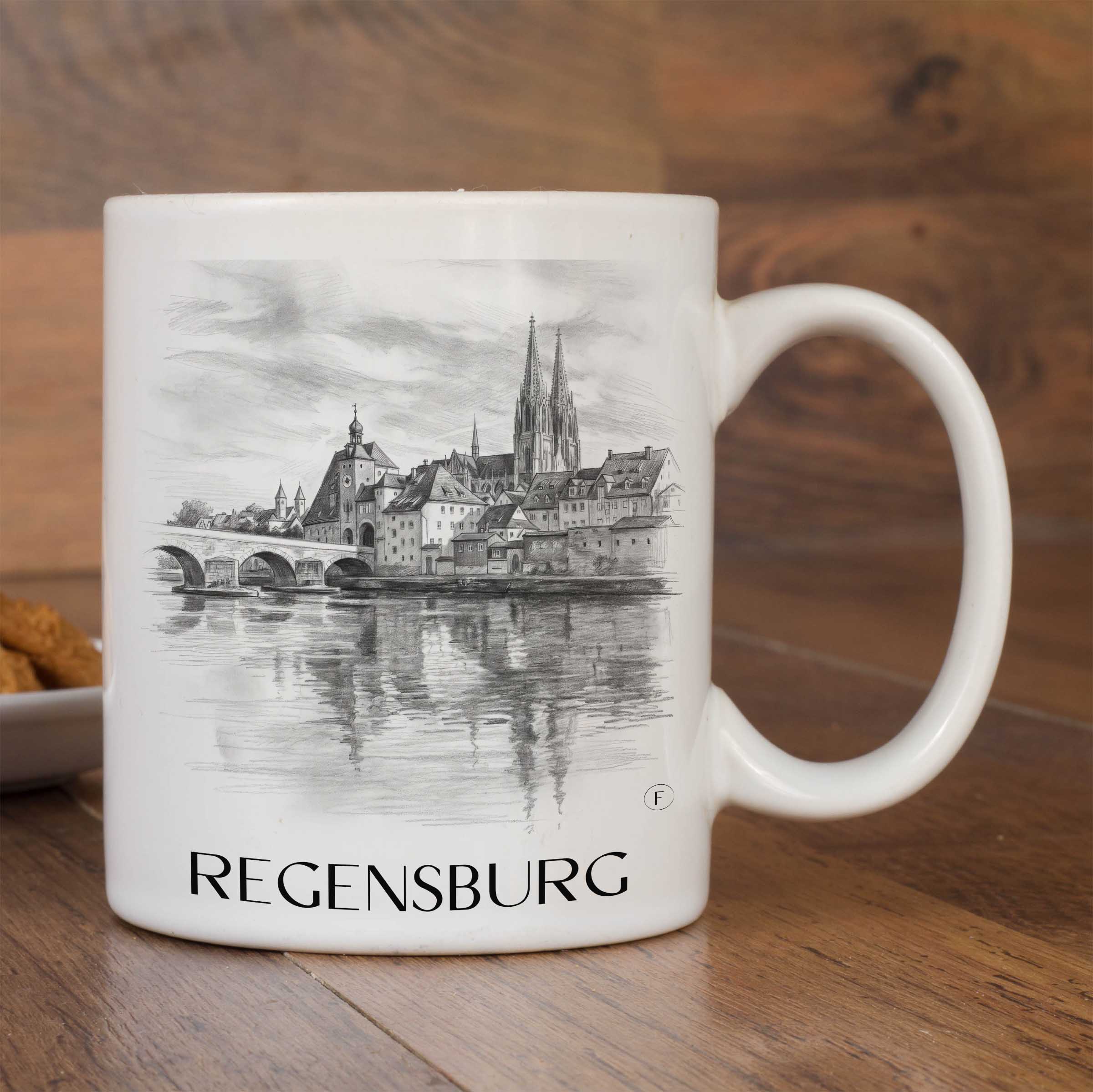 regensburg-bayern-deutschland-kaffeebecher-bleistift-zeichnung-drawing