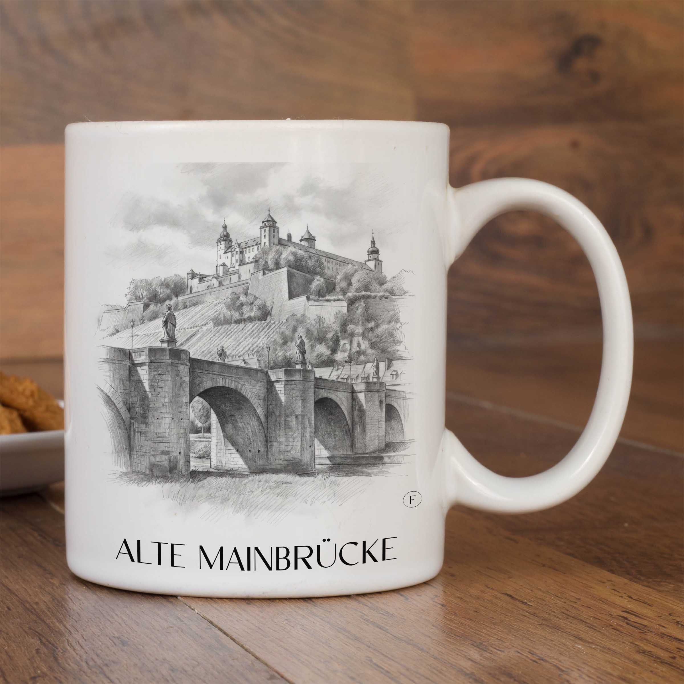 alte-mainbrücke-würzburg-deutschland-kaffeebecher-bleistift-zeichnung-drawing