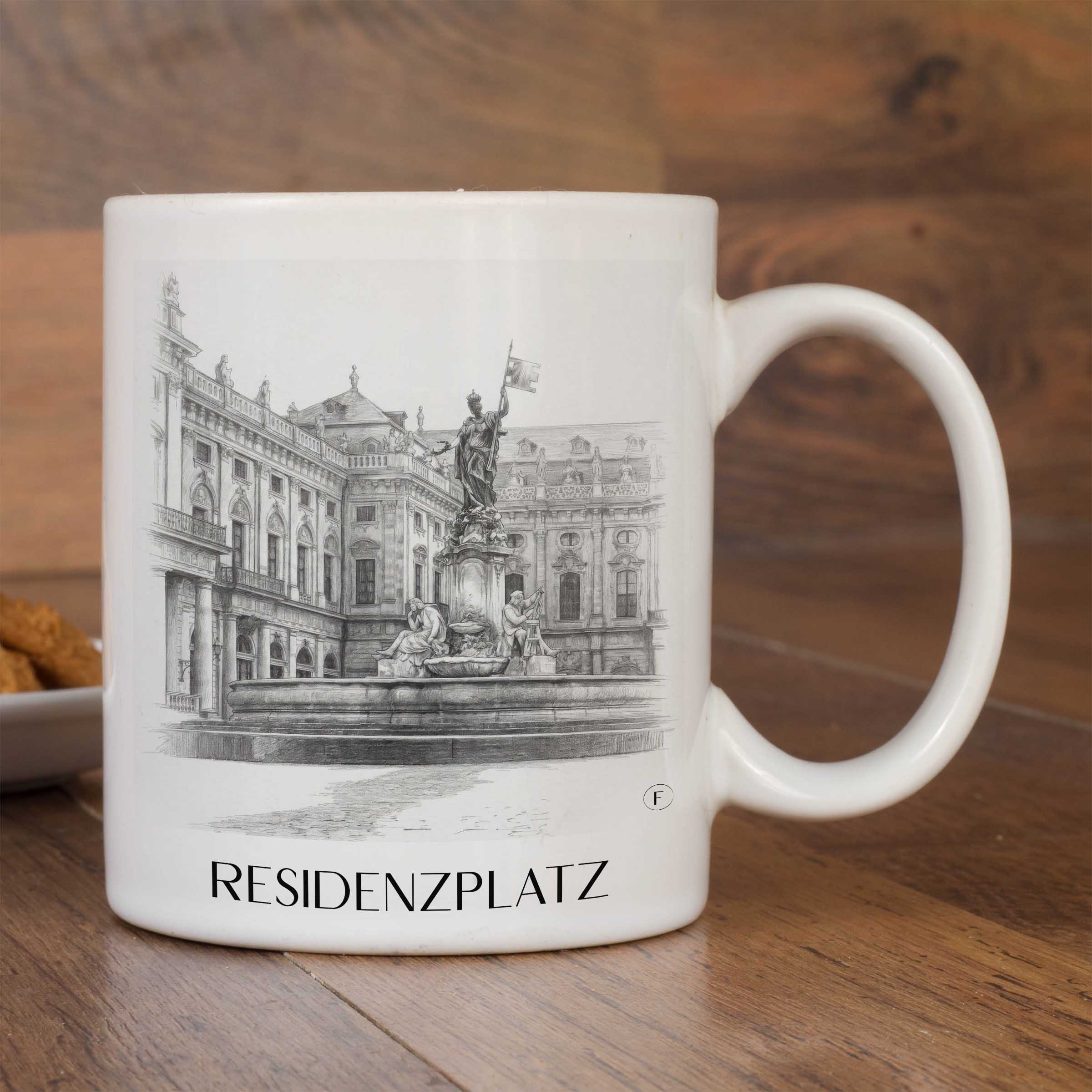 residenzplatz-würzburg-deutschland-kaffeebecher-bleistift-zeichnung-drawing