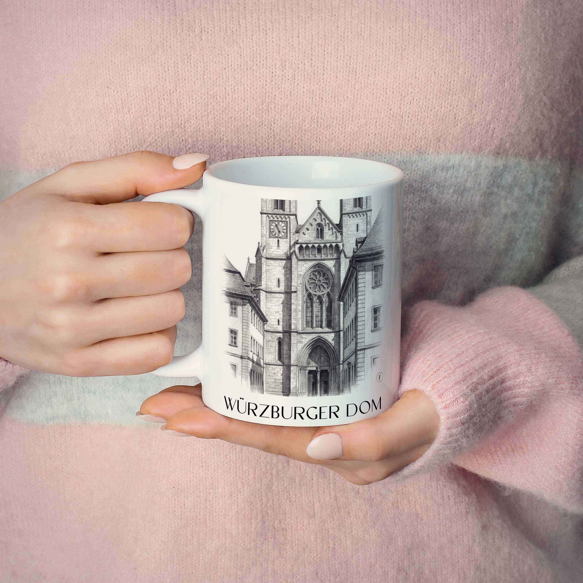 würzburger-dom-franken-deutschland-kaffeebecher-bleistift-zeichnung-drawing