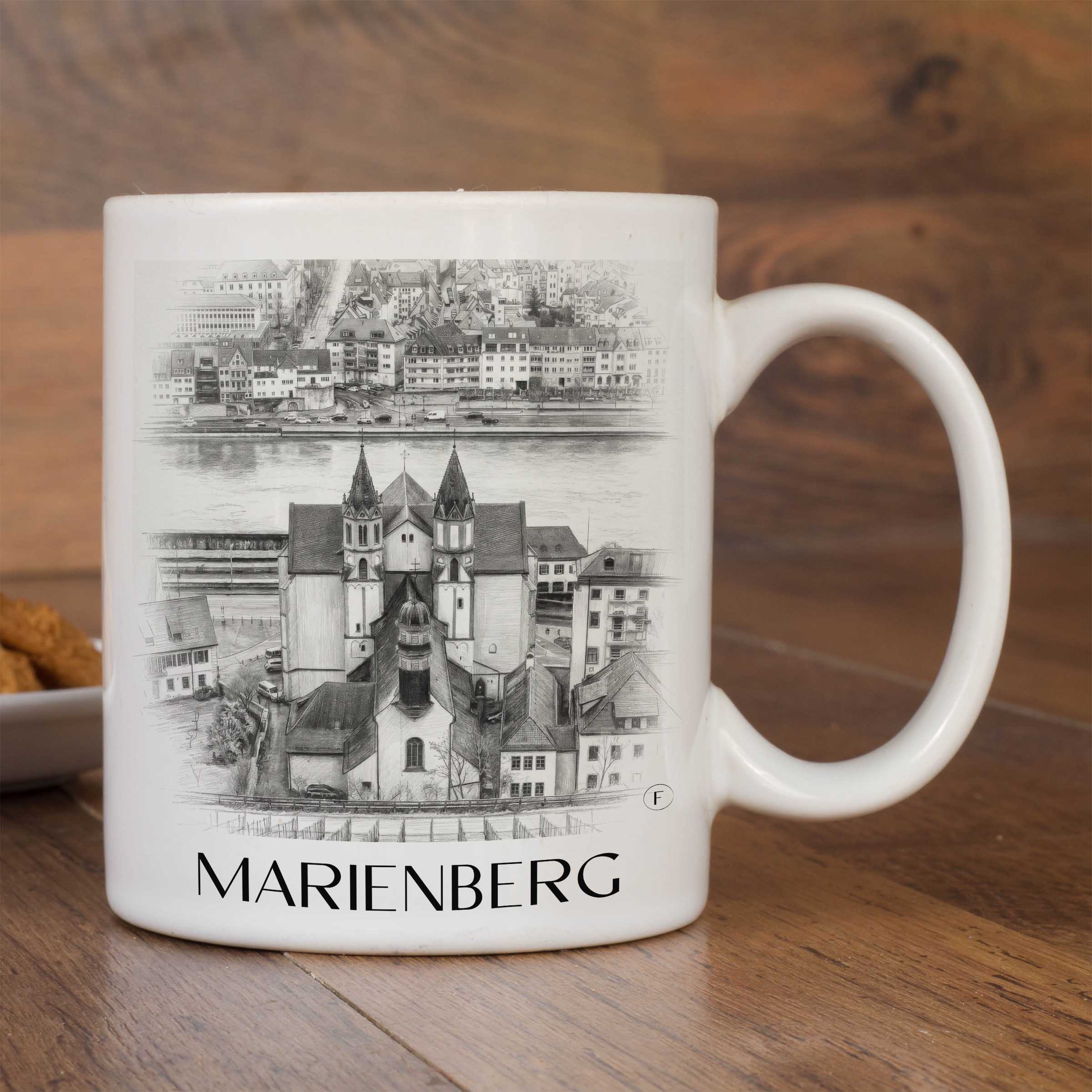 marienberg-würzburg-deutschland-kaffeebecher-bleistift-zeichnung-drawing