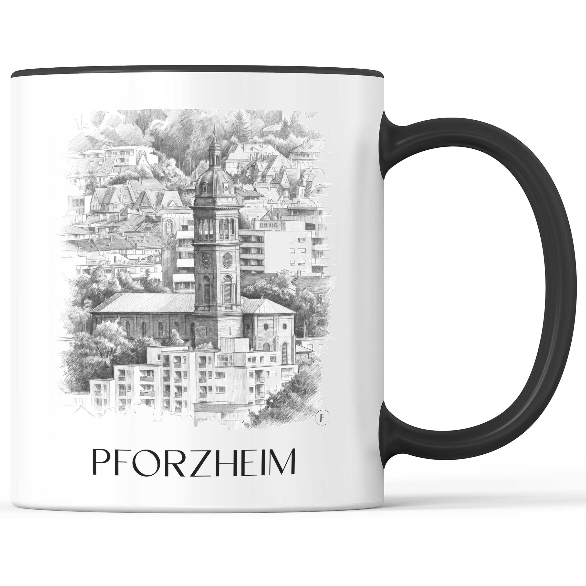 pforzheim-baden-württemberg-deutschland-kaffeebecher-bleistift-zeichnung-drawing