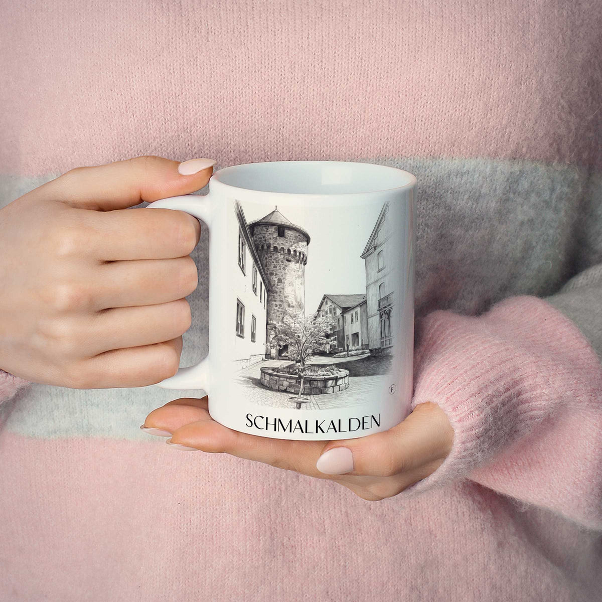 schmalkalden-thüringen-deutschland-kaffeebecher-bleistift-zeichnung-drawing
