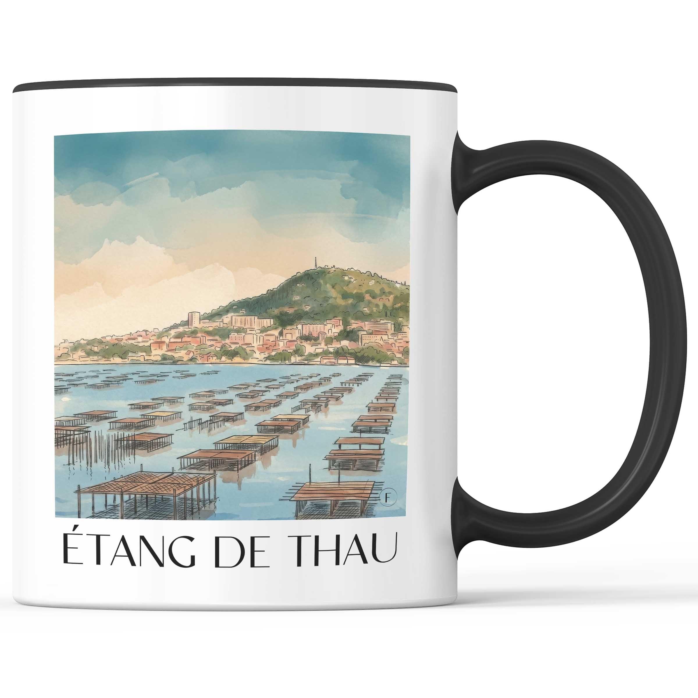 étang-de-thau-okzitanien-frankreich-kaffeebecher-aquarell