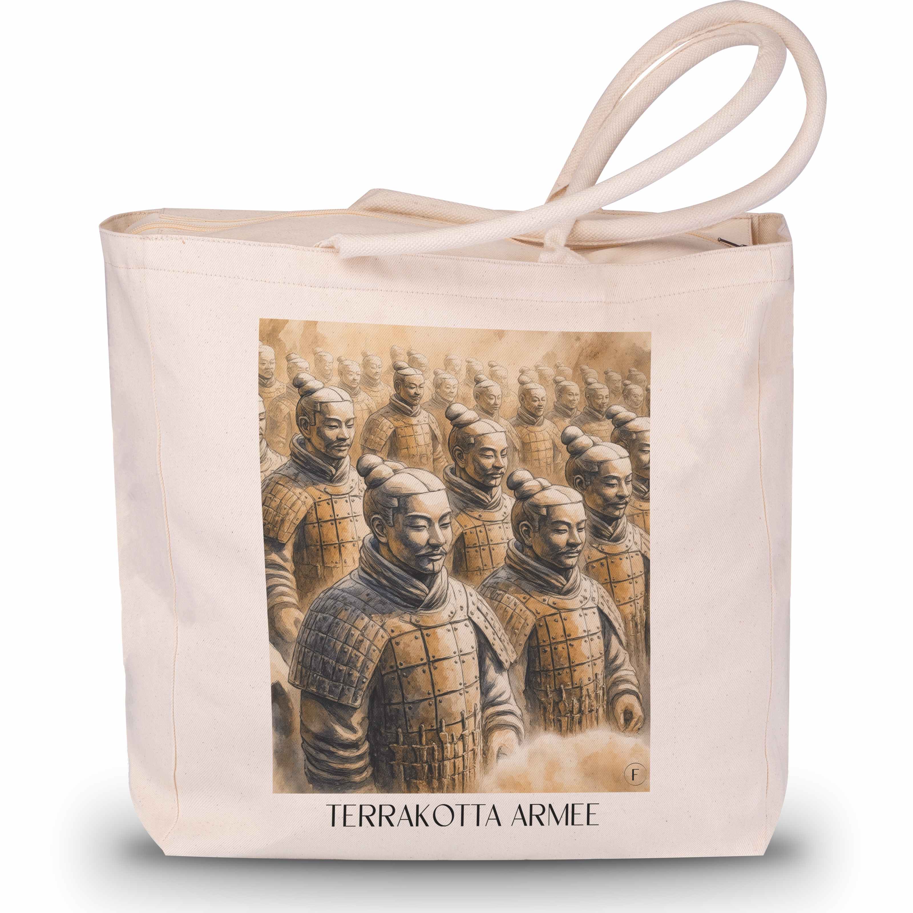 terracotta-armee,-china-china-einkaufstasche-aquarell