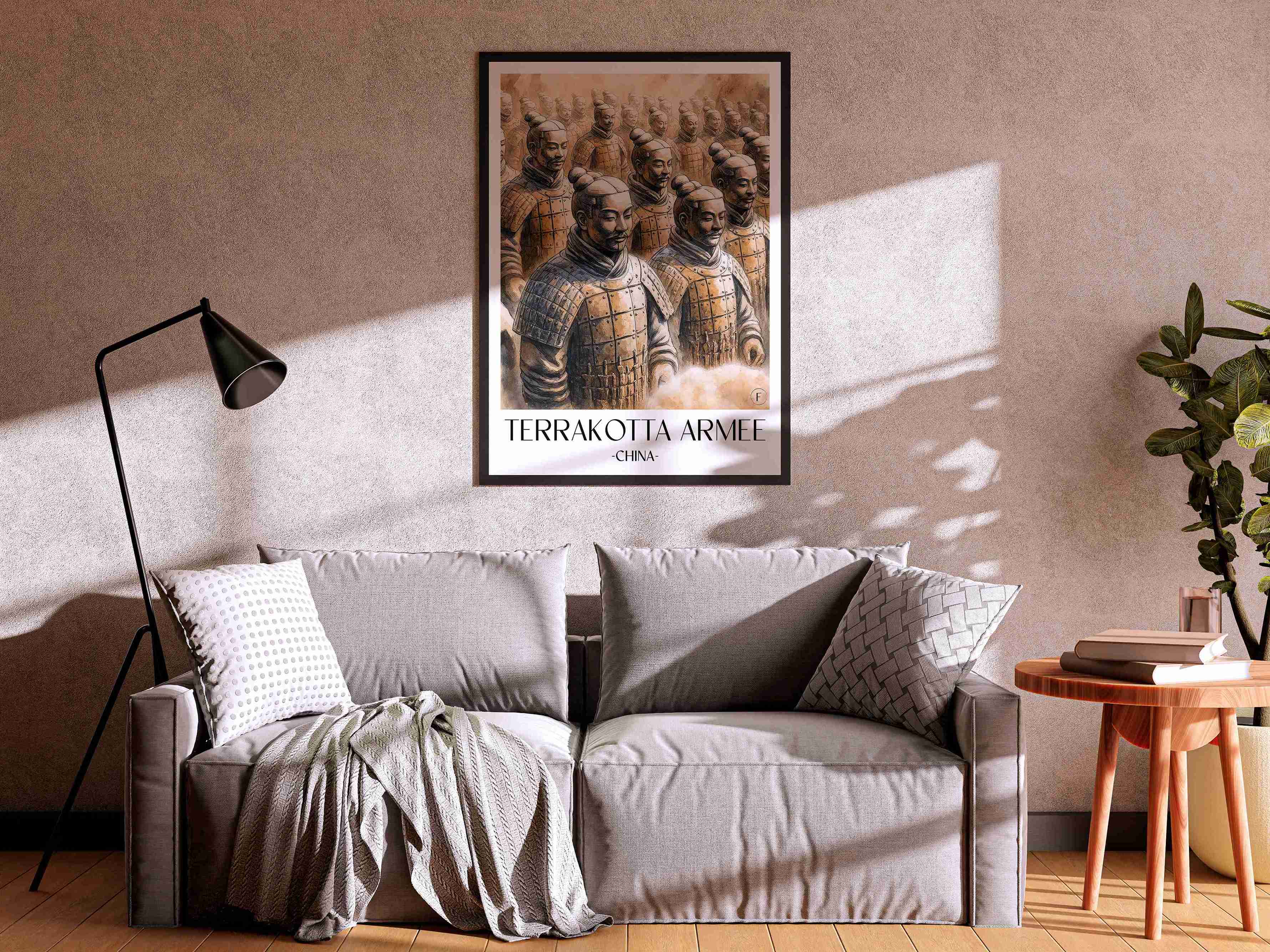 terracotta-armee,-china-china-poster-aquarell